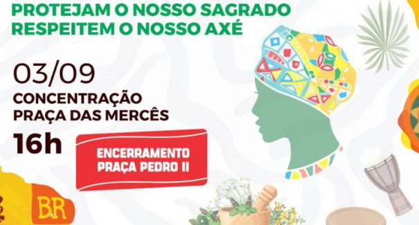 Religiões de Matriz Africana realizam caminhada contra o racismo religioso