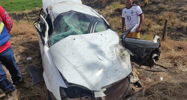 Acidente na BR-316 resulta em morte e seis feridos graves