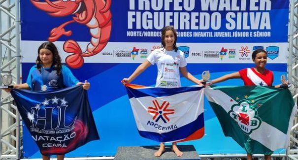 Maranhense brilha e conquista ouro no Norte-Nordeste de Águas Abertas