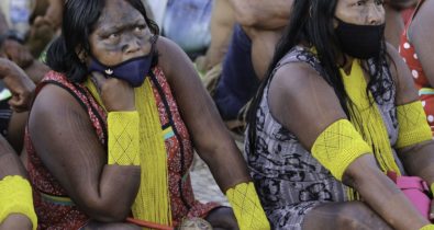 Marcha Nacional das Mulheres Indígenas começa em Brasília