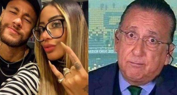 Irmã de Neymar detona Galvão Bueno após críticas ao jogador