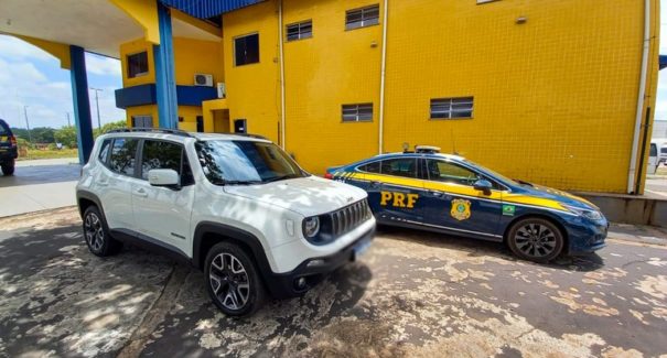 PRF apreende veículo de locadora que não foi devolvido