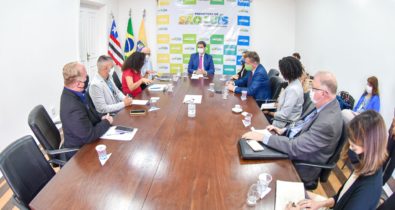 Braide reúne-se com membros do consulado dos Estados Unidos no Brasil