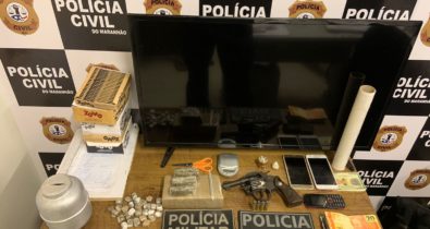 Polícia Civil prende homem por tráfico de drogas em Vitória do Mearim