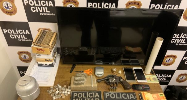 Polícia Civil prende homem por tráfico de drogas em Vitória do Mearim