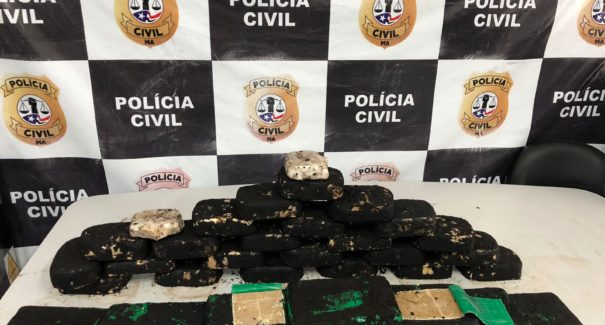 Homem é preso com mais de 30kg de crack no interior do Maranhão