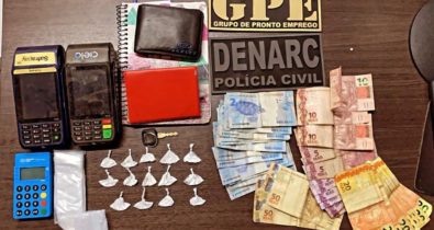 Suspeito de tráfico de drogas é preso em flagrante em Timon