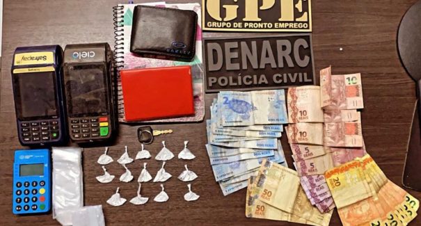 Suspeito de tráfico de drogas é preso em flagrante em Timon