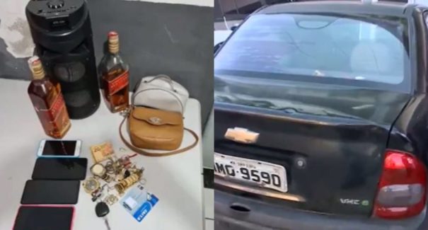 Após atirar em pneu de carro na Avenida dos Franceses, polícia prende suspeitos de assaltos