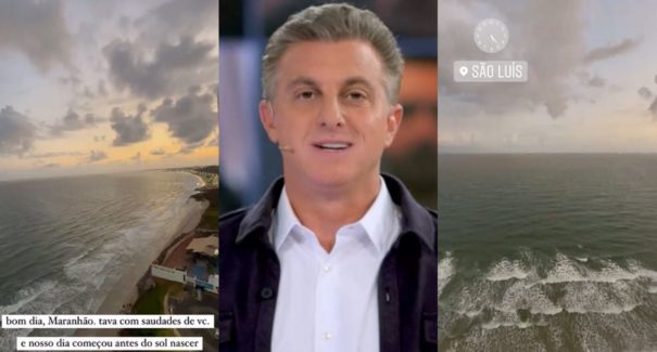 Luciano Huck faz visita surpresa ao Maranhão