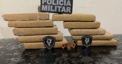 Polícia prende dupla suspeita de tráfico de drogas e porte ilegal de arma de fogo