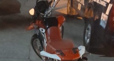 Motocicleta furtada em casa de show no Turu é localizada pela polícia