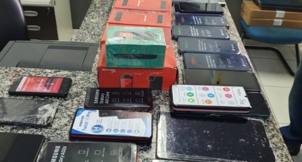 Polícia Militar recupera mais de 145 produtos eletrônicos roubados
