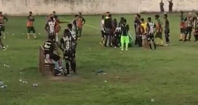 Foragido é preso durante partida de futebol no Maranhão