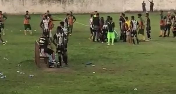 Foragido é preso durante partida de futebol no Maranhão