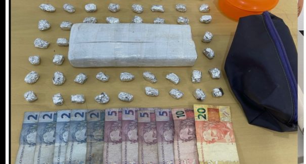 Mulher é presa com 1 kg de maconha no bairro Maracanã