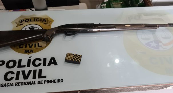 Homem é preso por posse ilegal de arma de fogo em Palmeirândia