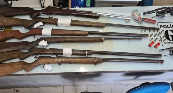 Megaoperação prende três pessoas por tentativa de homicídio em Palmeirândia