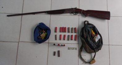 Dupla é presa por pose e comercialização de arma de fogo em Codó
