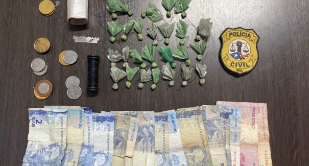 Homem é preso em flagrante por tráfico de drogas em São José de Ribamar
