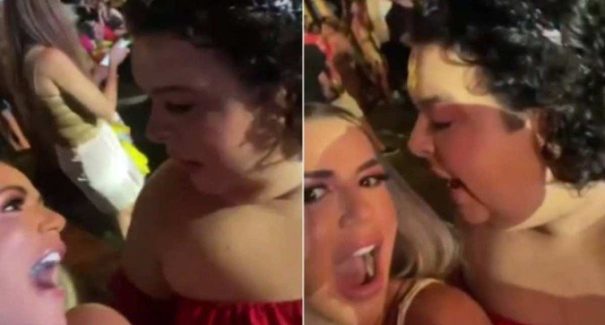 Farofa da GKay: Deolane Bezerra e Rainha Matos se desentendem durante a festa