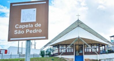 Nova Capela de São Pedro será inaugurada