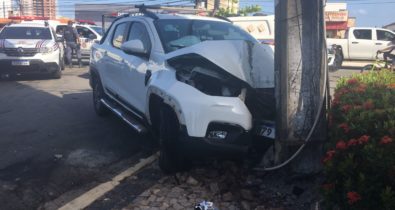 Tentativa de sequestro termina com acidente de carro na Ponta d’Areia