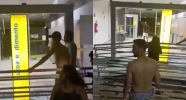 Criminosos explodem e assaltam agência do Banco do Brasil em Bom Jardim