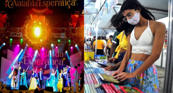 Natal da Esperança e Feira do livro recorde movimentam fim de semana em São Luís