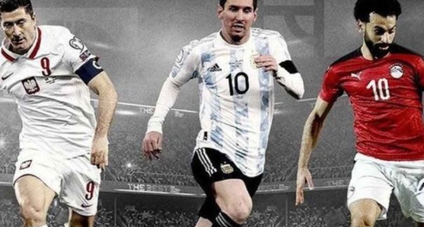 Messi, Lewandowski e Salah são os finalistas ao prêmio de melhor do mundo