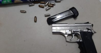 Homem é preso suspeito de disparar arma de fogo em festa em Anajatuba