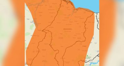 Alerta laranja: previsão de fortes chuvas e ventos intensos no Maranhão