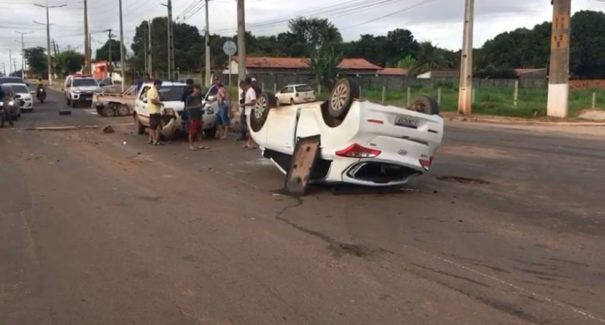 Motorista dorme ao volante e causa acidente em Imperatriz