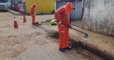 Agentes de limpeza paralisam atividades em São Luís