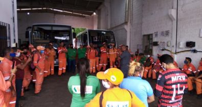 Agentes de limpeza paralisam as atividades novamente em São Luís