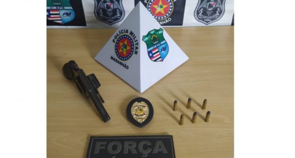 Trio é preso suspeito de tentar roubar uma loja em Godofredo Viana