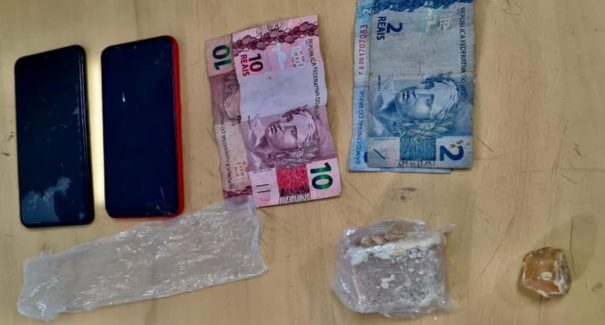 Homem é preso suspeito pelo crime de tráfico de drogas