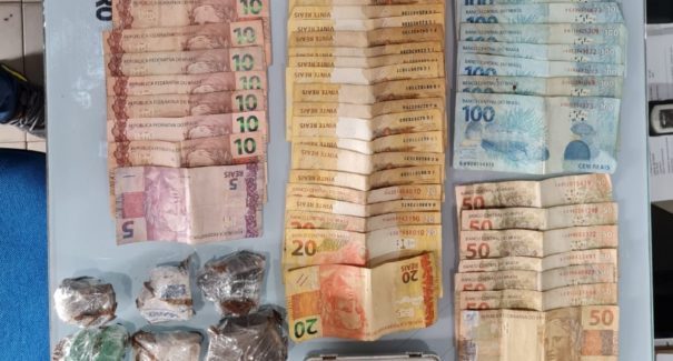 Casal é preso suspeito de tráfico de drogas em Pinheiro