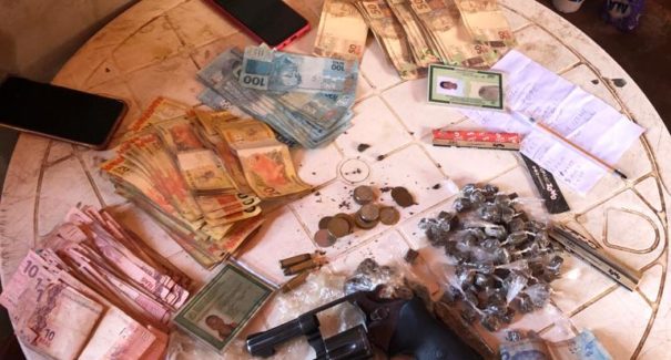 PC do Maranhão prende 4 suspeitos por porte armas e drogas