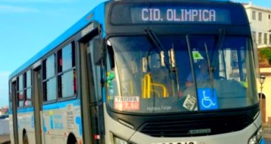 Rodoviários paralisaram atividades e circulação de ônibus, no bairro Cidade Olímpica