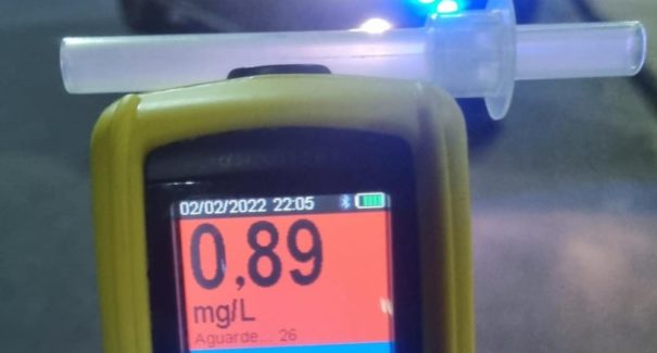 Motorista com sinais de embriaguez é detido na BR-316