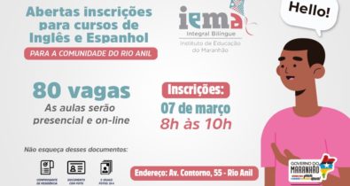 IEMA Bilíngue promove cursos de Inglês e Espanhol em São Luís