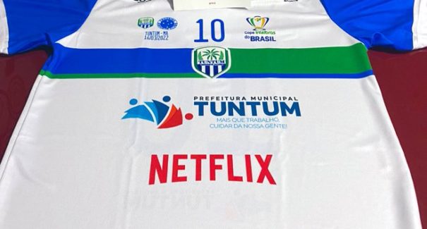 Time maranhense Tuntum fecha patrocínio com a Netflix