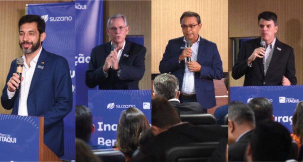 Empresa Suzano inaugura novo berço no Porto do Itaqui, no Maranhão