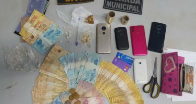Homens são presos suspeitos de tráfico de drogas, em Ribamar