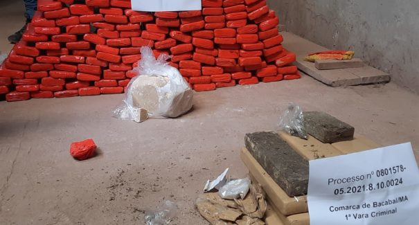 Mais de 125 kg de drogas são incineradas em Bacabal