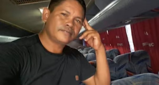 Motorista de ônibus é morto a tiros na frente da família