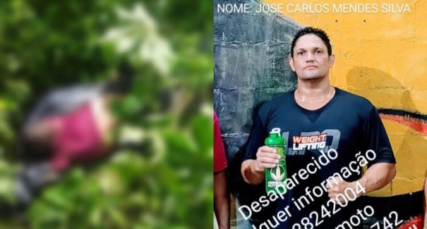 Corpo de homem que estava desaparecido é encontrado dentro de sacola em matagal