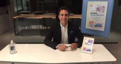 Jornalista Diego Amorim lança livro sobre ser pai durante a pandemia em São Luís