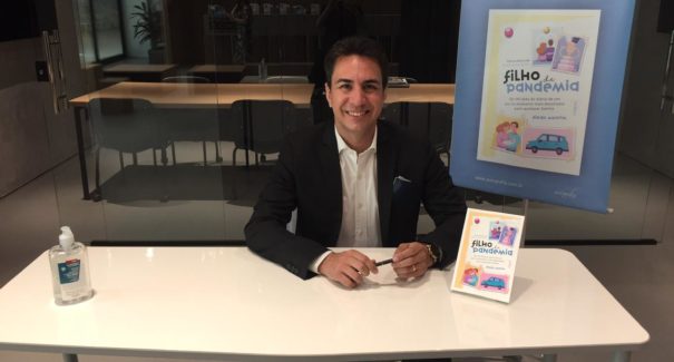 Jornalista Diego Amorim lança livro sobre ser pai durante a pandemia em São Luís